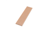 WPC Embossing Wood Plastic Composite Facade Edge Board