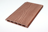 WPC Capped Co-Extrusion Fluted Castellated Composite Hollow Fence Board Outdoors for Pool Garden Park