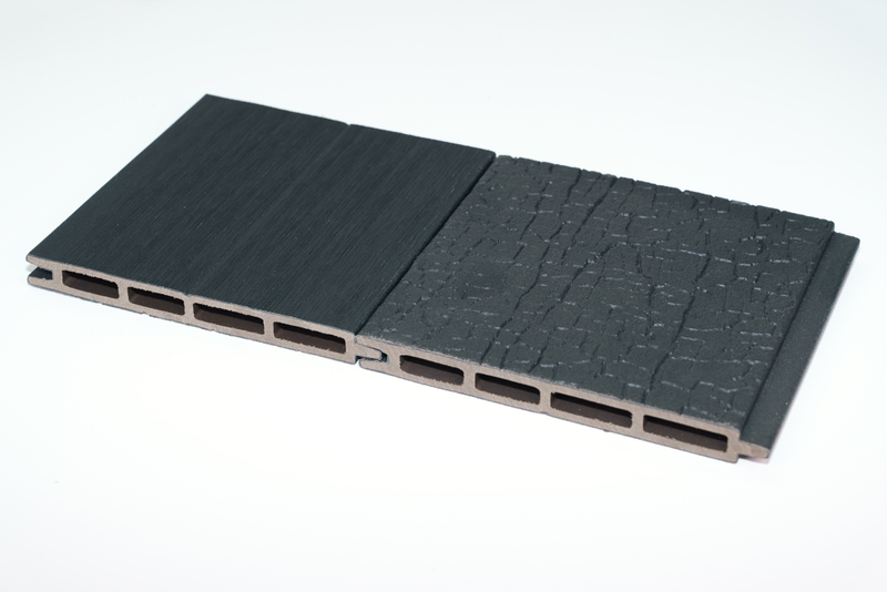 WPC Stone Pattern Co-extrusion Fence Board for Garden Villa