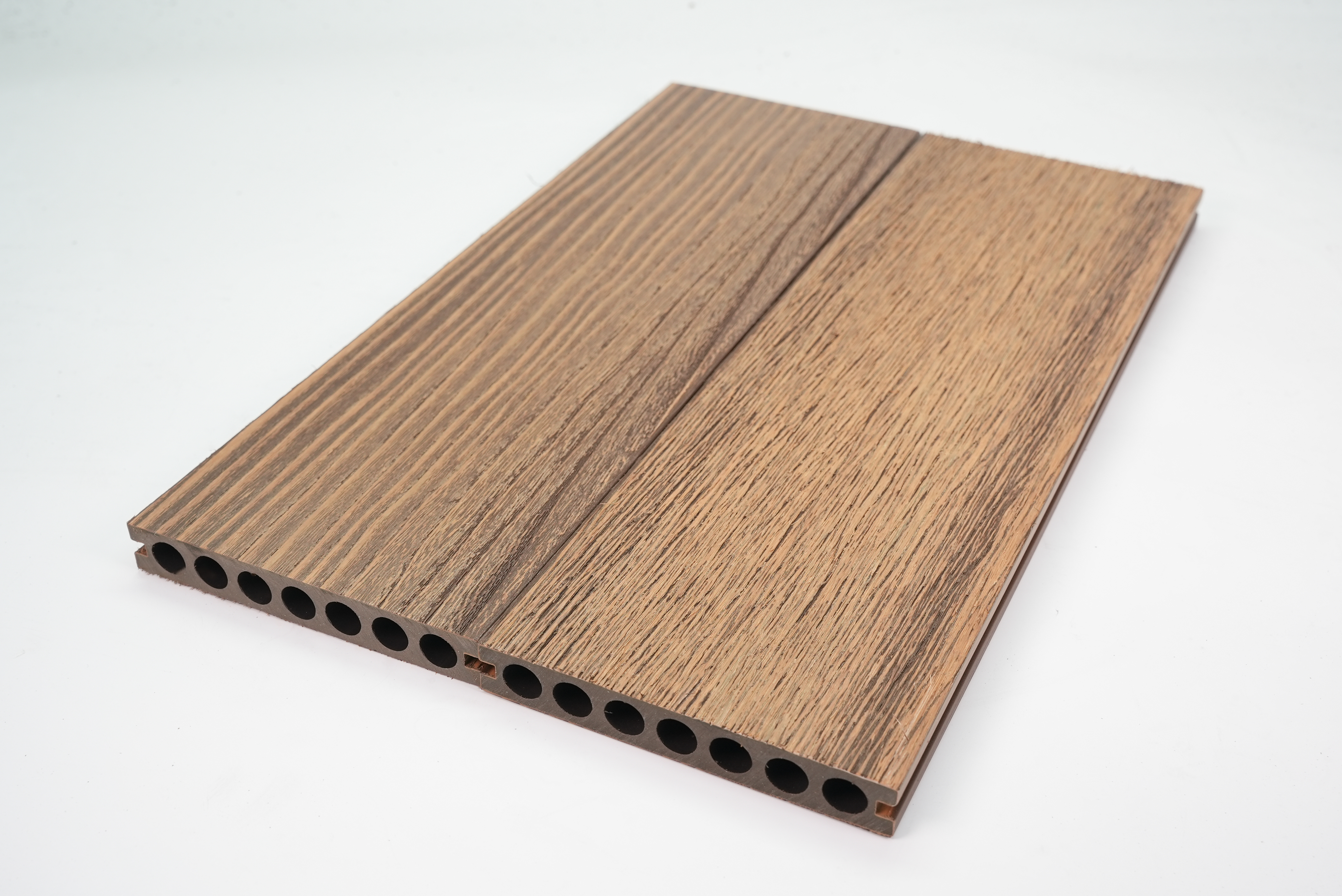 ET9324G Dual Colour Wood Plastic Composite Decking for swimming pool garden