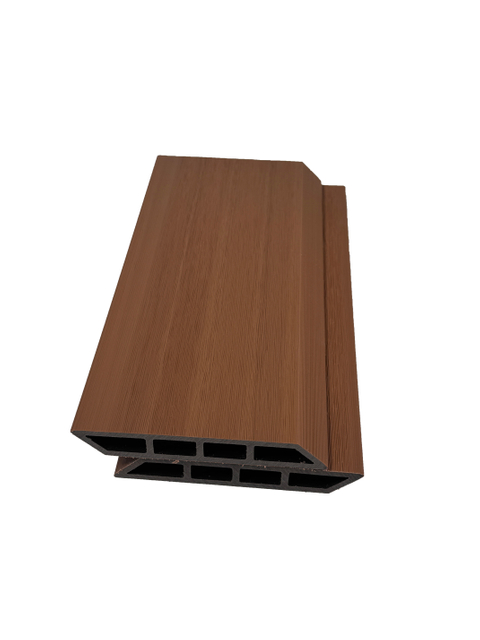 Co-extruded WPC Decking, Waterproof Fire-retardant Anti-slip Anti-fade Wood Plastic Composite Outdoor Deck Board for Villa, Resort, Garden, Patio, Balcony & Pool Surround Exterior Decoration